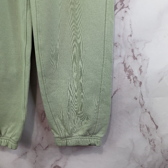 Everlane Sweatpants Large Light Green The Track Organic Cotton High Rise Jogger - Picture 7 of 12
